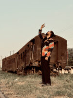 Abstract Paint Splatter Artist Blazer - Image 2